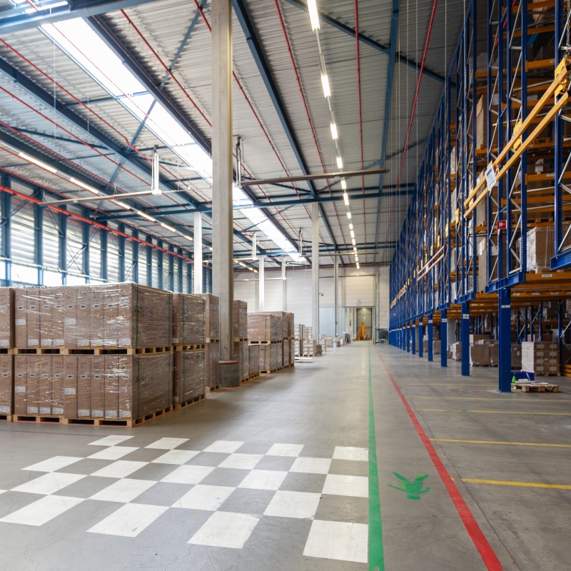 Warehouse interior